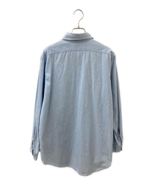 MADISON BLUE（マディソンブルー）MADISON BLUE (マディソンブルー) HAMPTON CHAMBRAY SHIRT ライトブルー サイズ:01の古着・服飾アイテム