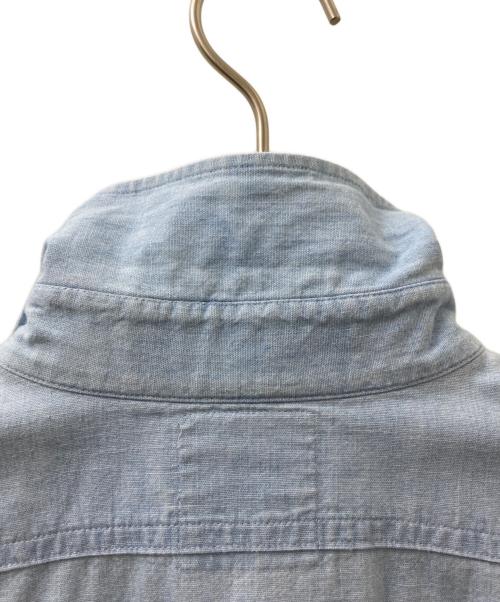 MADISON BLUE（マディソンブルー）MADISON BLUE (マディソンブルー) HAMPTON CHAMBRAY SHIRT ライトブルー サイズ:01の古着・服飾アイテム