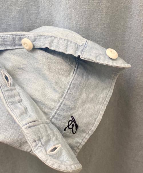 MADISON BLUE（マディソンブルー）MADISON BLUE (マディソンブルー) HAMPTON CHAMBRAY SHIRT ライトブルー サイズ:01の古着・服飾アイテム