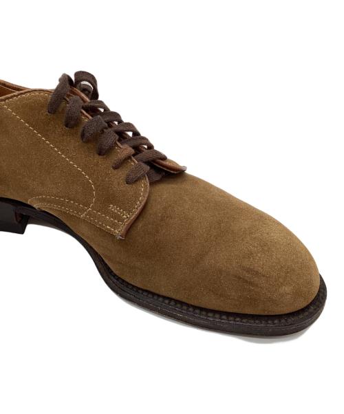 SHIPS（シップス）SHIPS (シップス) Alden (オールデン) プレーントゥスウェードシューズ ブラウン サイズ:7 1/2の古着・服飾アイテム
