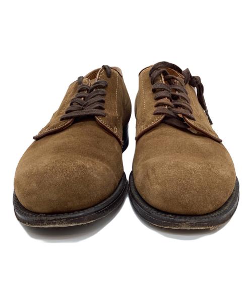 SHIPS（シップス）SHIPS (シップス) Alden (オールデン) プレーントゥスウェードシューズ ブラウン サイズ:7 1/2の古着・服飾アイテム