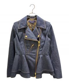 中古・古着通販】GRANCY (グランシー) Sweat Docking Design Damage