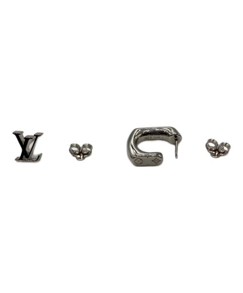 LOUIS VUITTON（ルイ ヴィトン）LOUIS VUITTON (ルイ ヴィトン) ピアス シルバーの古着・服飾アイテム