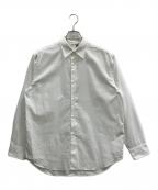 AURALEEオーラリー）の古着「WASHED FINX TWILL SHIRT」｜ホワイト