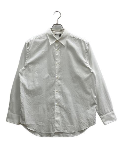 AURALEE（オーラリー）AURALEE (オーラリー) WASHED FINX TWILL SHIRT ホワイトの古着・服飾アイテム