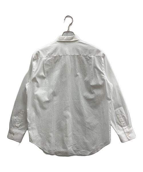 AURALEE（オーラリー）AURALEE (オーラリー) WASHED FINX TWILL SHIRT ホワイトの古着・服飾アイテム
