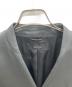 allureville (アルアバイル) ウールサージノーカラージャケット グレー サイズ:SIZE　2 未使用品：18000円