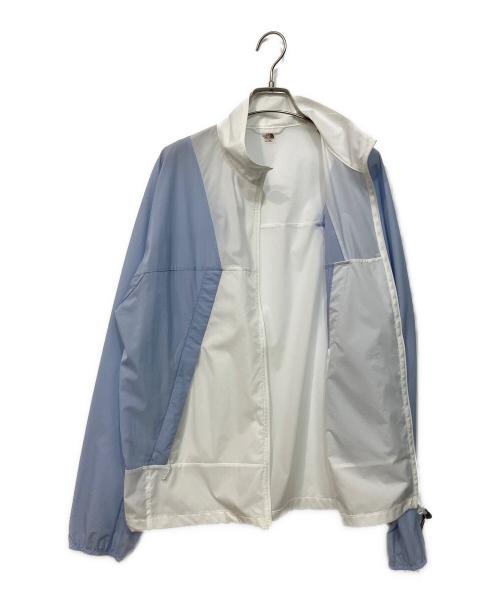 THE NORTH FACE（ザ ノース フェイス）THE NORTH FACE (ザ ノース フェイス) トレッキングウェア(コールデックス ウィンドブレーカー) ホワイト×ブルー サイズ:SIZE Lの古着・服飾アイテム