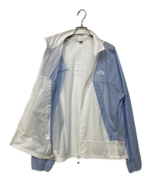 THE NORTH FACE（ザ ノース フェイス）THE NORTH FACE (ザ ノース フェイス) トレッキングウェア(コールデックス ウィンドブレーカー) ホワイト×ブルー サイズ:SIZE Lの古着・服飾アイテム