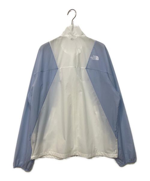THE NORTH FACE（ザ ノース フェイス）THE NORTH FACE (ザ ノース フェイス) トレッキングウェア(コールデックス ウィンドブレーカー) ホワイト×ブルー サイズ:SIZE Lの古着・服飾アイテム