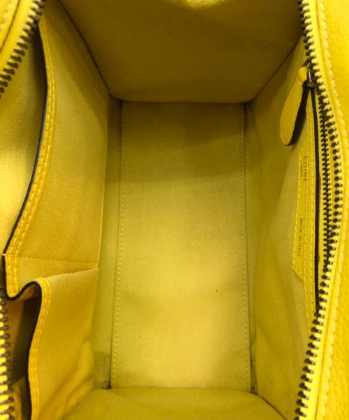 CELINE（セリーヌ）CELINE (セリーヌ) バッグ　ラゲージ マイクロ イエローの古着・服飾アイテム