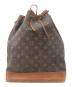 LOUIS VUITTON（ルイ ヴィトン）の古着「ショルダーバッグ　ノエ」｜ブラウン
