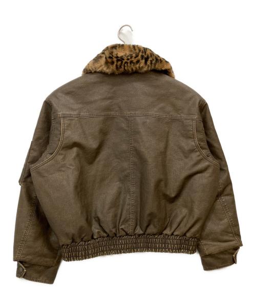 SLY（スライ）SLY (スライ) WASHED PUFFER BZ ブラウン サイズ:Fの古着・服飾アイテム
