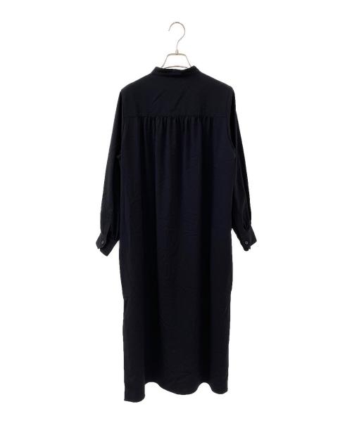 HYKE（ハイク）HYKE (ハイク) MAXI SHIRT DRESS ブラック サイズ:1の古着・服飾アイテム