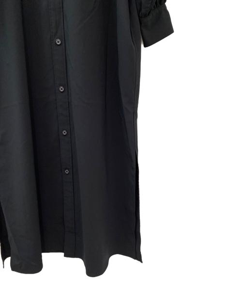 HYKE（ハイク）HYKE (ハイク) MAXI SHIRT DRESS ブラック サイズ:1の古着・服飾アイテム