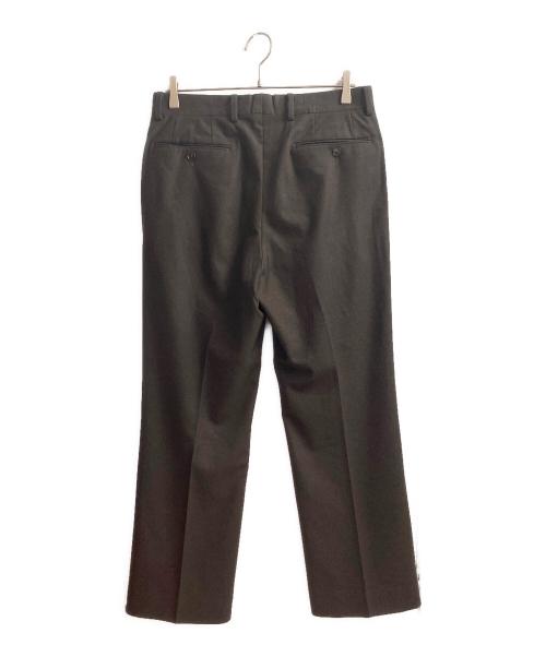 AURALEE（オーラリー）AURALEE (オーラリー) WOOL FULLING FLANNEL SLACKS ブラウン サイズ:3の古着・服飾アイテム