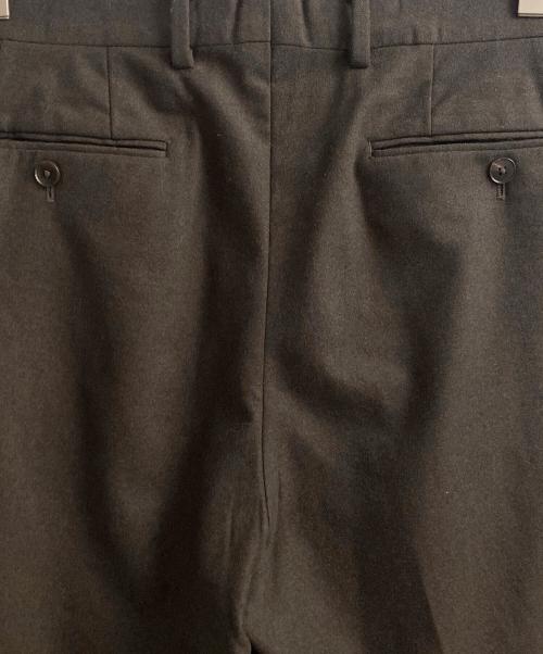 AURALEE（オーラリー）AURALEE (オーラリー) WOOL FULLING FLANNEL SLACKS ブラウン サイズ:3の古着・服飾アイテム