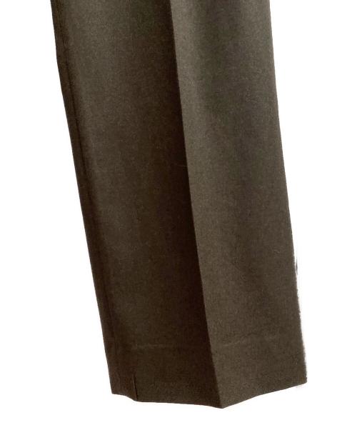 AURALEE（オーラリー）AURALEE (オーラリー) WOOL FULLING FLANNEL SLACKS ブラウン サイズ:3の古着・服飾アイテム