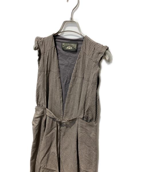 PHOTOCOPIEU（フォトコピュー）PHOTOCOPIEU (フォトコピュー) AALTO  BELTED LONG DRESS グレー サイズ:36の古着・服飾アイテム