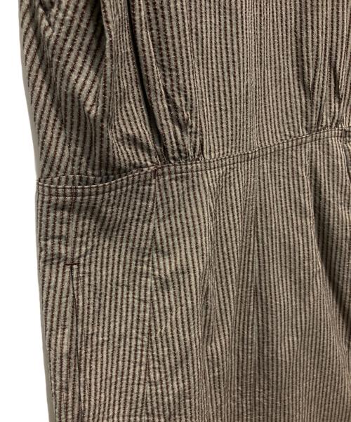 PHOTOCOPIEU（フォトコピュー）PHOTOCOPIEU (フォトコピュー) AALTO  BELTED LONG DRESS グレー サイズ:36の古着・服飾アイテム