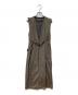 PHOTOCOPIEU（フォトコピュー）の古着「AALTO  BELTED LONG DRESS」｜グレー