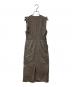 PHOTOCOPIEU (フォトコピュー) AALTO  BELTED LONG DRESS グレー サイズ:36：22000円