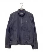 gwmaverickジーダブリューマーヴェリック）の古着「GWM Single Riders Jacket/GWM シングルライダースジャケット」｜ブラック