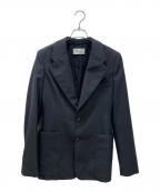 LEMAIREルメール）の古着「SINGLE BREASTED FITTED TAILORED JACKET」｜ブラック