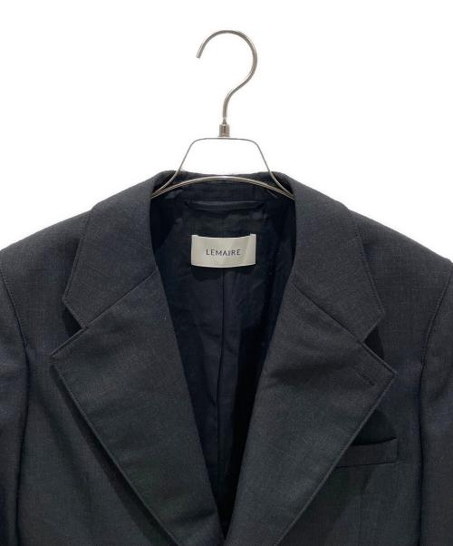 LEMAIRE（ルメール）LEMAIRE (ルメール) SINGLE BREASTED FITTED TAILORED JACKET ブラック サイズ:34 未使用品の古着・服飾アイテム