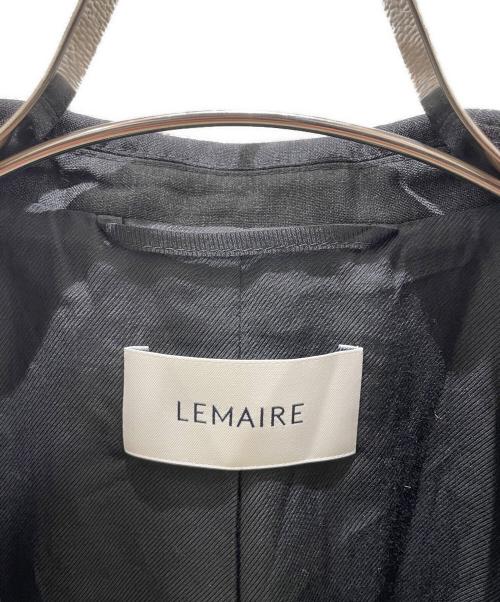 LEMAIRE（ルメール）LEMAIRE (ルメール) SINGLE BREASTED FITTED TAILORED JACKET ブラック サイズ:34 未使用品の古着・服飾アイテム
