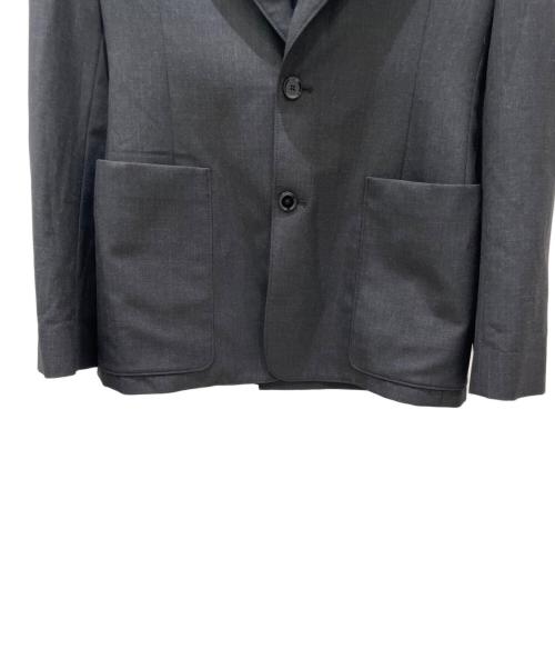LEMAIRE（ルメール）LEMAIRE (ルメール) SINGLE BREASTED FITTED TAILORED JACKET ブラック サイズ:34 未使用品の古着・服飾アイテム