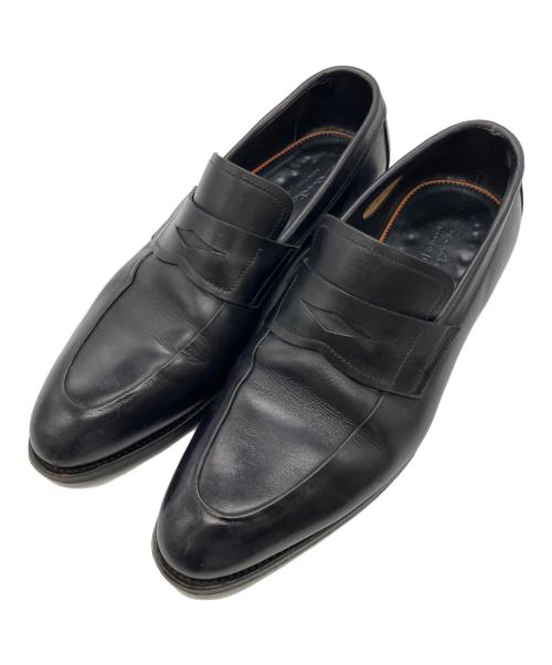 Santoni（サントーニ）Santoni (サントーニ) ローファー ブラック サイズ:6の古着・服飾アイテム