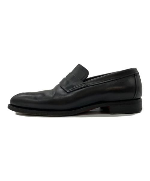 Santoni（サントーニ）Santoni (サントーニ) ローファー ブラック サイズ:6の古着・服飾アイテム