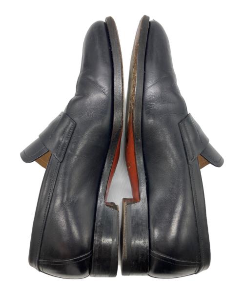 Santoni（サントーニ）Santoni (サントーニ) ローファー ブラック サイズ:6の古着・服飾アイテム