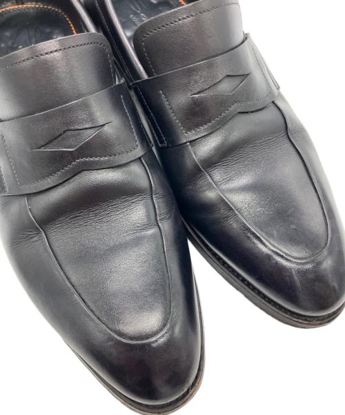 Santoni（サントーニ）Santoni (サントーニ) ローファー ブラック サイズ:6の古着・服飾アイテム