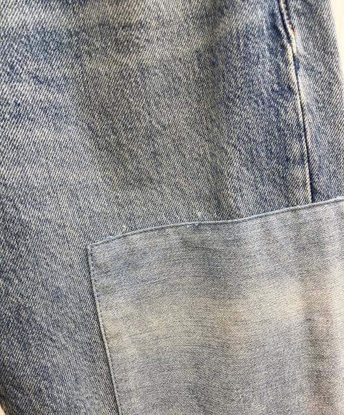 POLO RALPH LAUREN（ポロ・ラルフローレン）POLO RALPH LAUREN (ポロ・ラルフローレン) リラックスドテーパードジーンズ ブルー サイズ:W24の古着・服飾アイテム