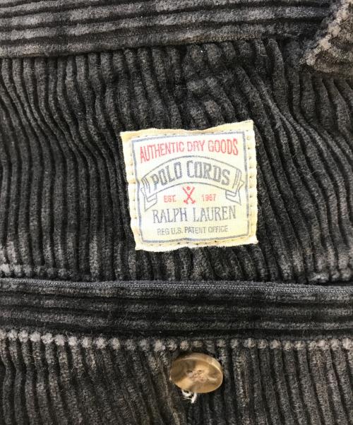 POLO RALPH LAUREN（ポロ・ラルフローレン）POLO RALPH LAUREN (ポロ・ラルフローレン) 90ｓコーデュロイパンツ ブラック サイズ:28/32の古着・服飾アイテム