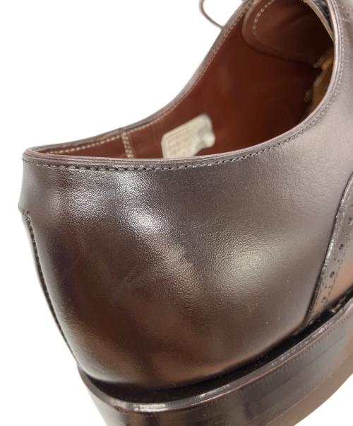 SHETLAND FOX（シェットランドフォックス）SHETLAND FOX (シェットランドフォックス) ストレートチップシューズ ブラウン サイズ:7 1/2の古着・服飾アイテム