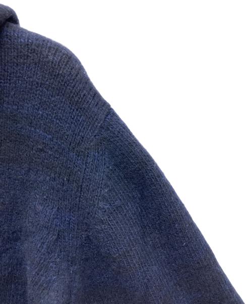 COMME des GARCONS JUNYA WATANABE MAN（コム デ ギャルソン ジュンヤ ワタナベ マン）COMME des GARCONS JUNYA WATANABE MAN (コム デ ギャルソン ジュンヤ ワタナベ マン) プルオーバーニットパーカー ネイビー サイズ:Mの古着・服飾アイテム