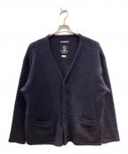 MONITALYモニタリー）の古着「SHAGGY V CARDIGAN シャギーニットカーディガン」｜ホワイト