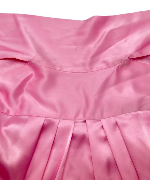 LE PHIL（ル フィル）LE PHIL (ル フィル) クラシックサテンブラウス ピンク サイズ:Fの古着・服飾アイテム