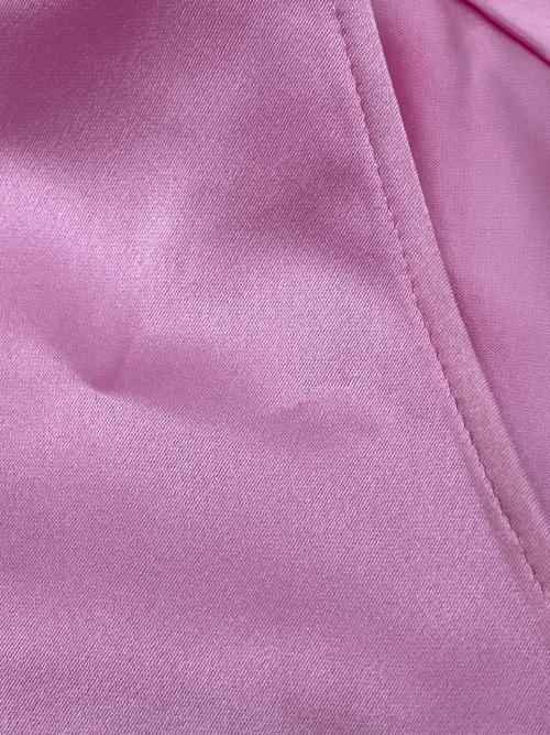 LE PHIL（ル フィル）LE PHIL (ル フィル) クラシックサテンブラウス ピンク サイズ:Fの古着・服飾アイテム
