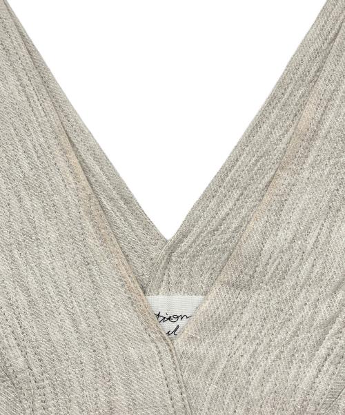 CHAOS（カオス）CHAOS (カオス) アルパカリネンカフカワンピース グレー サイズ:Fの古着・服飾アイテム