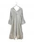 CHAOS (カオス) アルパカリネンカフカワンピース グレー サイズ:F：9000円