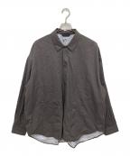 COCCINELLEコチネレ）の古着「PERTEX 3LAYER OVER SHIRT」｜グレー