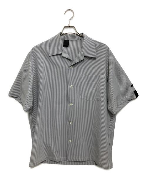 N.HOOLYWOOD（エヌ ハリウッド）N.HOOLYWOOD (エヌ ハリウッド) HALF SLEEVE BIG SHIRT グレー サイズ:42の古着・服飾アイテム