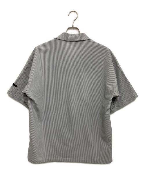 N.HOOLYWOOD（エヌ ハリウッド）N.HOOLYWOOD (エヌ ハリウッド) HALF SLEEVE BIG SHIRT グレー サイズ:42の古着・服飾アイテム