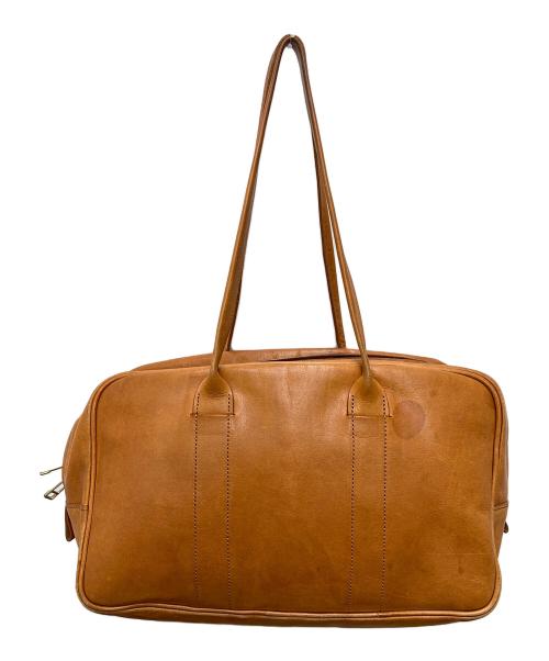 raregem（レアジェム）raregem (レアジェム) ボストンバッグ キャメルの古着・服飾アイテム