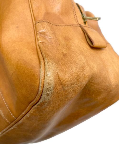 raregem（レアジェム）raregem (レアジェム) ボストンバッグ キャメルの古着・服飾アイテム