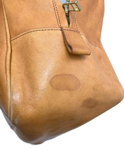 raregem（レアジェム）raregem (レアジェム) ボストンバッグ キャメルの古着・服飾アイテム